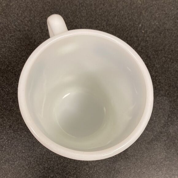 Pyrex Old Town Blue 1410 Milk Glass D Handle Replacement Coffee Cup - Picture 5 of 10